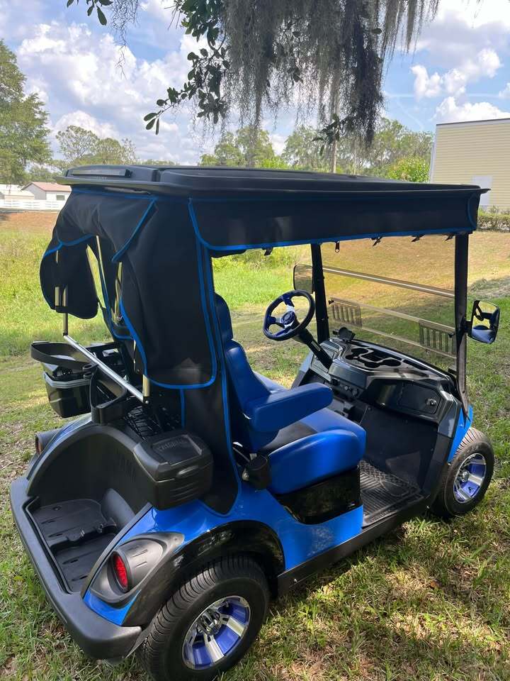 Yamaha Drive2 Quietech EFI Golf Cart – Gas Powered, 4-Passenger