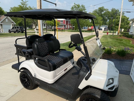 VIVID EV V4 Golf Cart – 4-Passenger, 48V Lithium Electric, Street-Ready with Modern Styling
