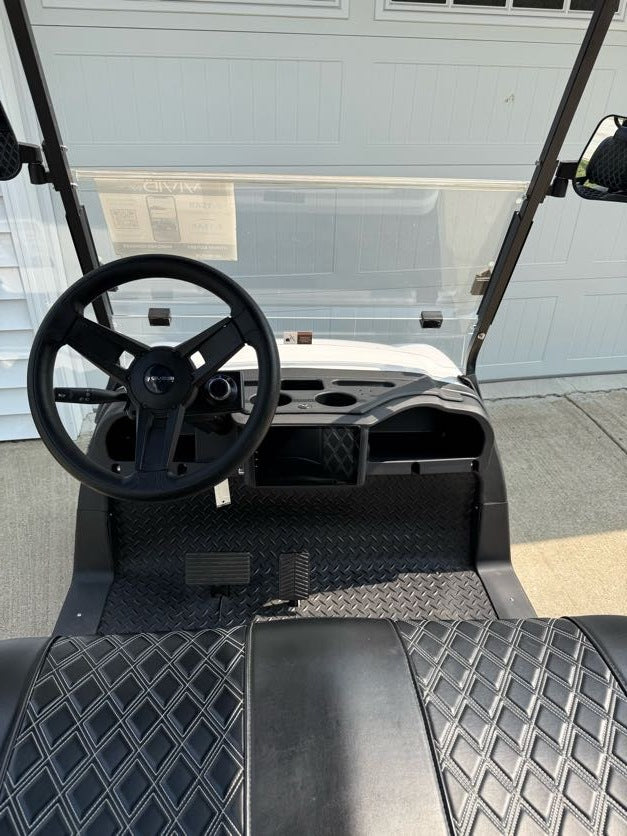 VIVID EV V4 Golf Cart – 4-Passenger, 48V Lithium Electric, Street-Ready with Modern Styling