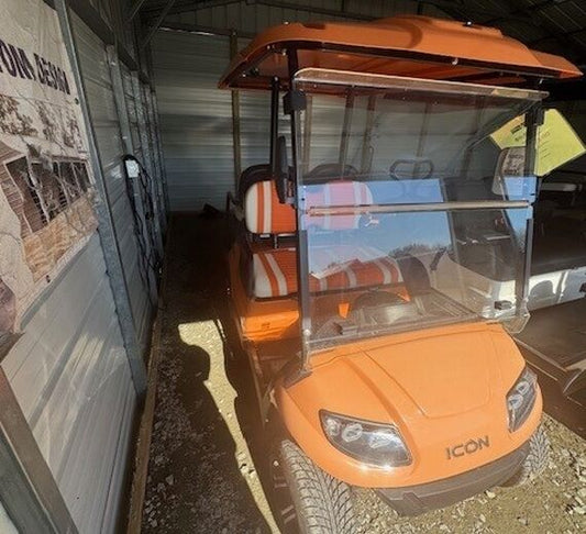 2023 ICON i40 Golf Cart – New, 4-Passenger, Electric, Street-Ready