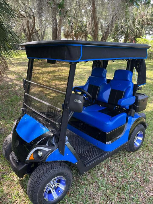 Yamaha Drive2 Quietech EFI Golf Cart – Gas Powered, 4-Passenger