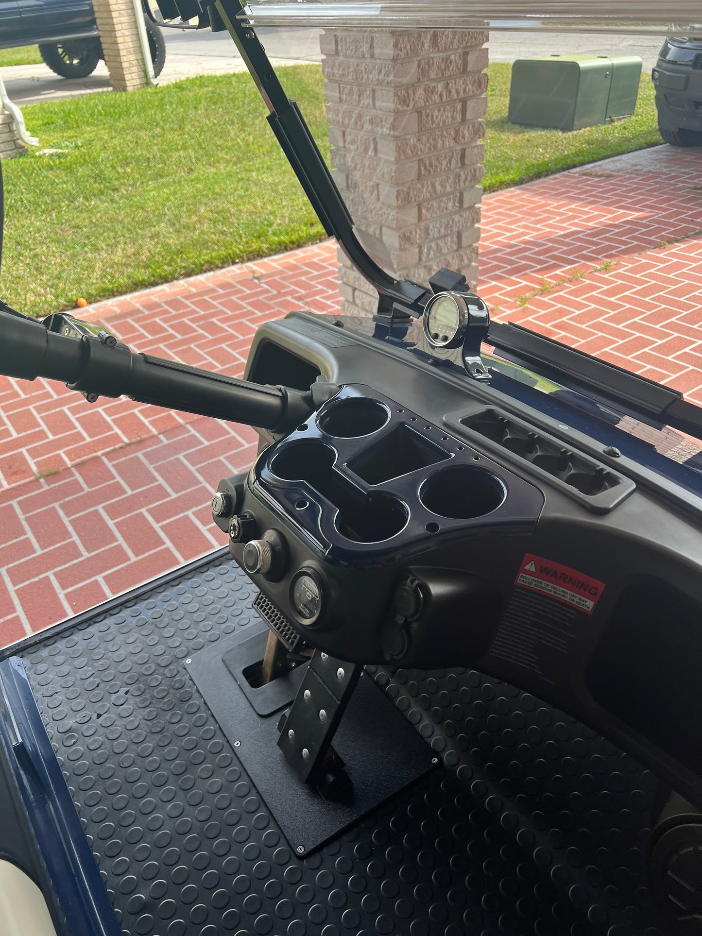 2023 Evolution EV Classic 4 PRO Lithium Electric Golf Cart Dark Blue 4-Seater 48V with Long-Range Battery