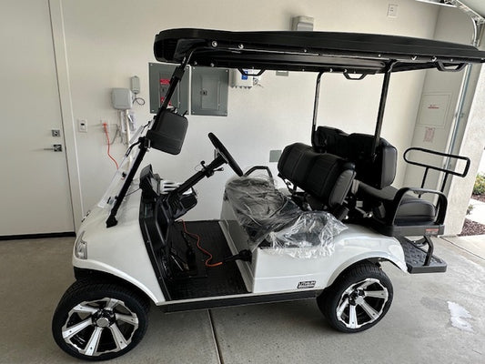 Evolution EV Classic 4 PRO Electric Golf Cart 4-Seater 48V with Enhanced Performance and Comfort