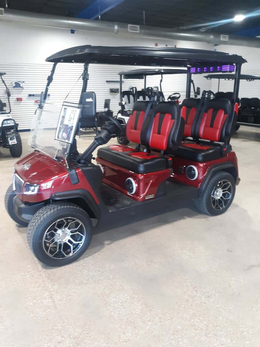 Evolution EV D3 Lithium Electric Golf Cart 4-Seater 48V with Long-Range Lithium Battery