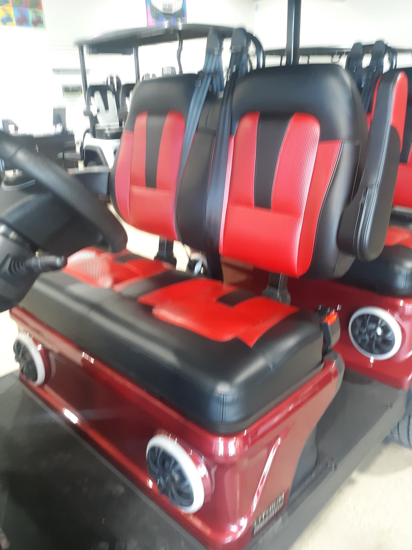 Evolution EV D3 Lithium Electric Golf Cart 4-Seater 48V with Long-Range Lithium Battery