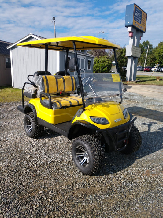 ICON i40 L Electric Golf Cart 4-Seater 48V with Lifted Suspension and Durable Steel Frame