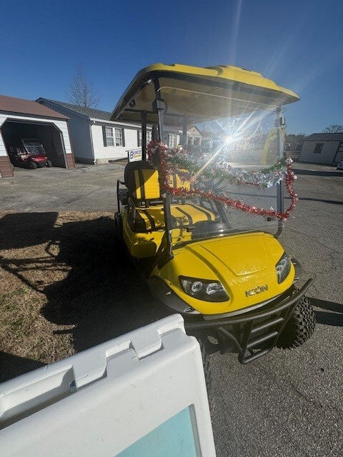 ICON i40 L Electric Golf Cart 4-Seater 48V with Lifted Suspension and Durable Steel Frame